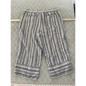 Casa Cabana Linen Capris XXL Womens